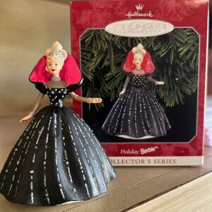 6 Holiday Barbie Keepsake Ornaments by Hallmark